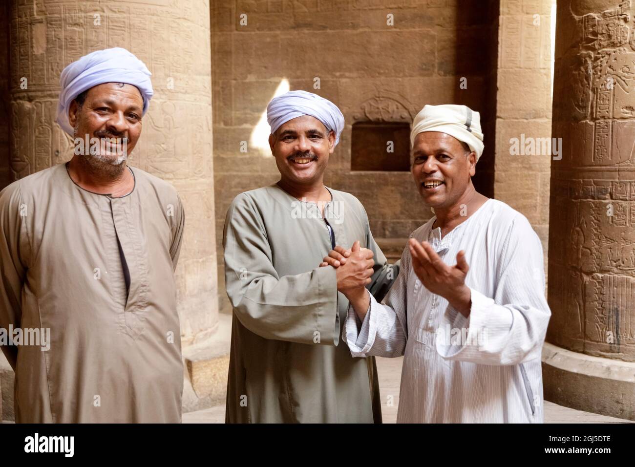 Tempel der Isis. Insel Philae, Ägypten. Stockfoto
