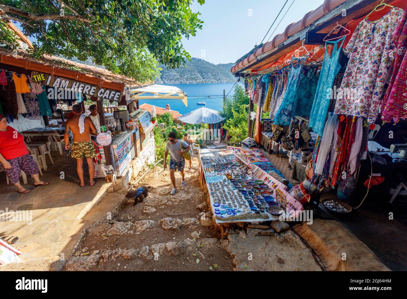 Kalekoy, Kekova, Antalya, Türkei. Stockfoto