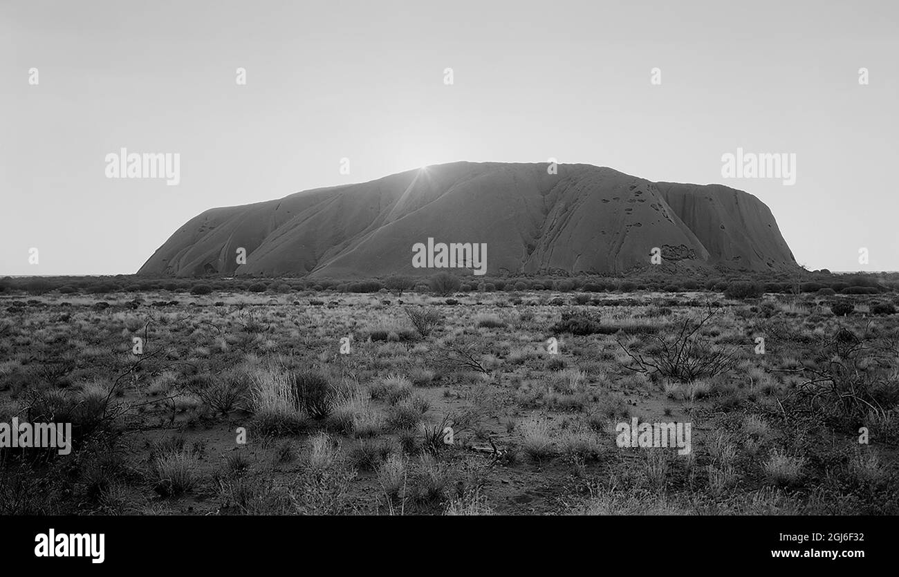 Ayers Rock, Australien Stockfoto