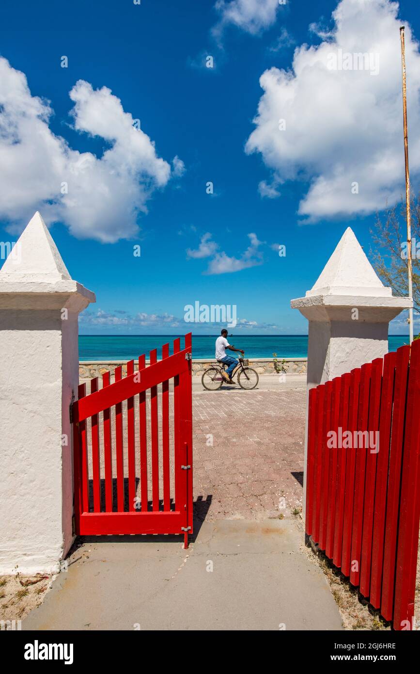 Saint Mary's Anglican Church, Cockburn Town, Grand Turk, Turks- und Caicos-Inseln, Karibik. Stockfoto