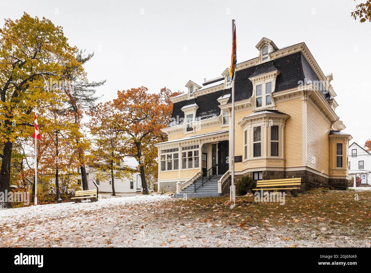 Kanada, New Brunswick Miramichi, Beaverbrook Haus, Elternhaus von Lord Beaverbrook, britische Presse Baron und Politiker Stockfoto