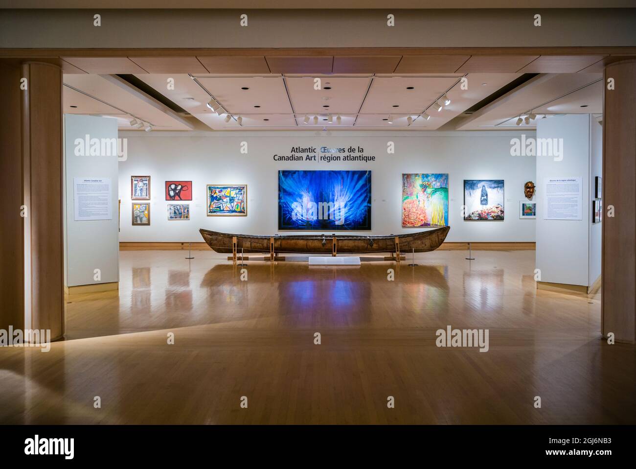 Kanada, New Brunswick, New Brunswick, Fredericton, Beaverbrook Art Gallery, Atlantic kanadischen Kunst Galerie Stockfoto