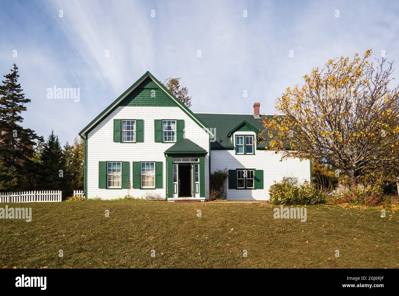 Kanada, Prince Edward Island, Cavendish, Green Gables House, dem ehemaligen Zuhause von Anne von Green Gables Autor Lucy Maud Montgomery Stockfoto