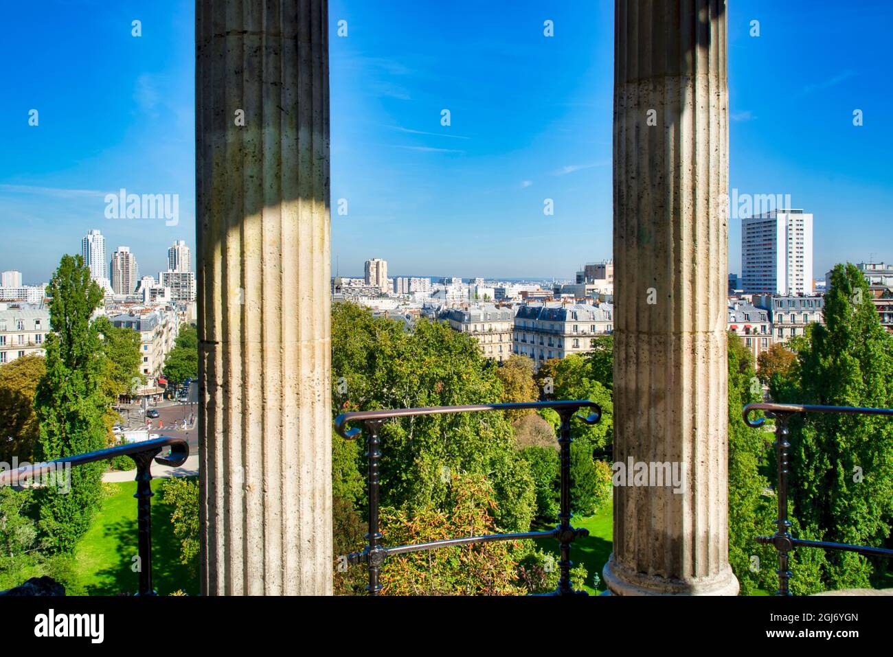 Frankreich, Paris, öffentlicher Park Les Buttes Chaumont Stockfoto