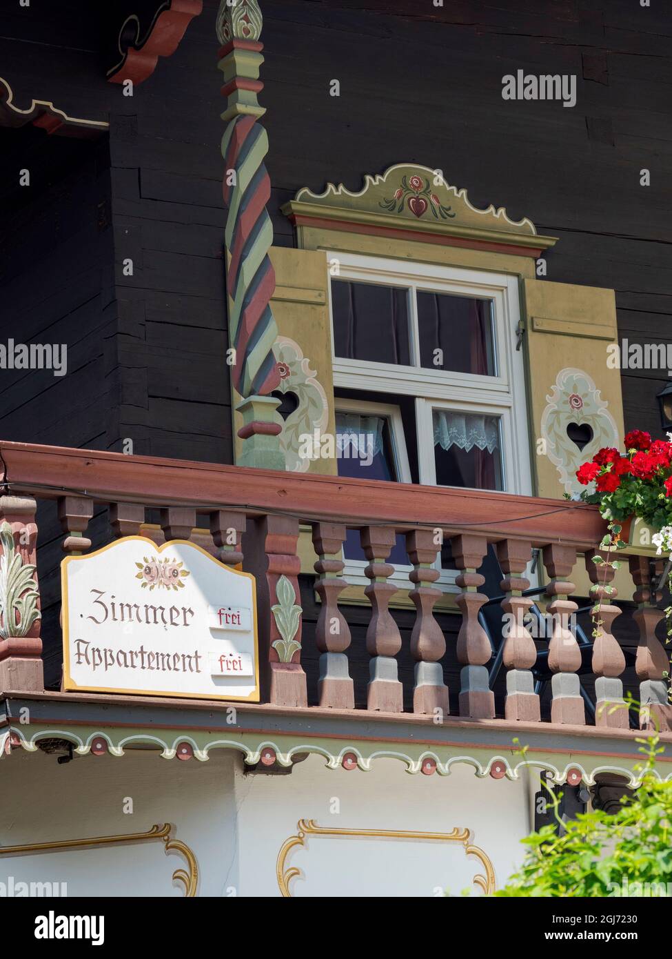 Dorf Reit im Winkl im Chiemgau in den bayerischen alpen. Europa, Deutschland, Bayern. (Nur Für Redaktionelle Zwecke) Stockfoto