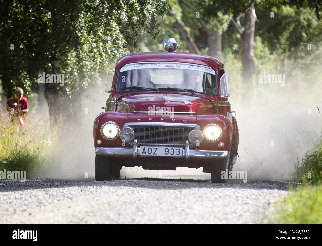 Volvo PV Rally Stockfoto