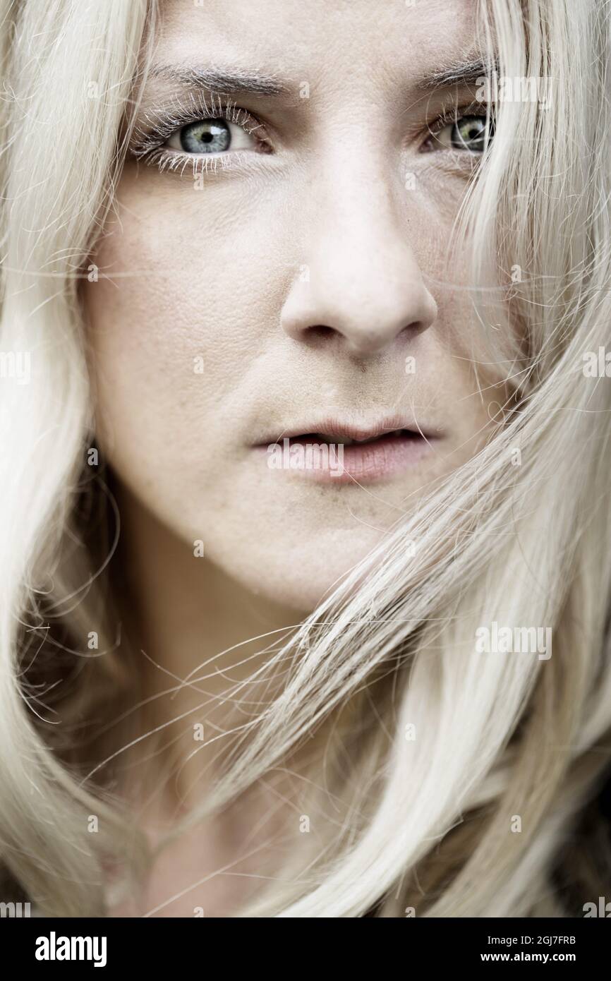 STOCKHOLM 20120726 Jonna Lee, Sängerin, Songwriterin, Produzentin und Multiinstrumentalistin, ist auch der Schöpfer von iamamiwhoami, einem Projekt für elektronische Musik und Multimedia. Foto Anette Nantell / DN / SCANPIX / Kod 3500 Stockfoto