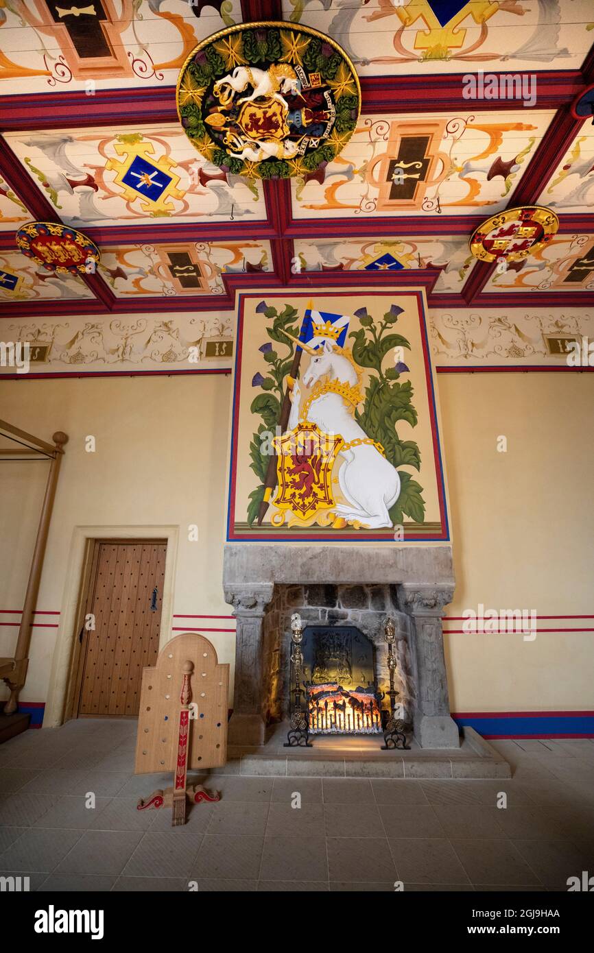 Äußere Halle Des Königs. Stirling Castle, Schottland. Stockfoto