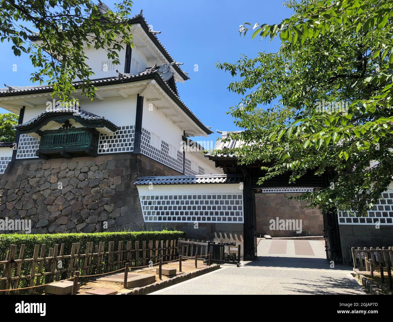 Burg Kanazawa Japan Stockfoto