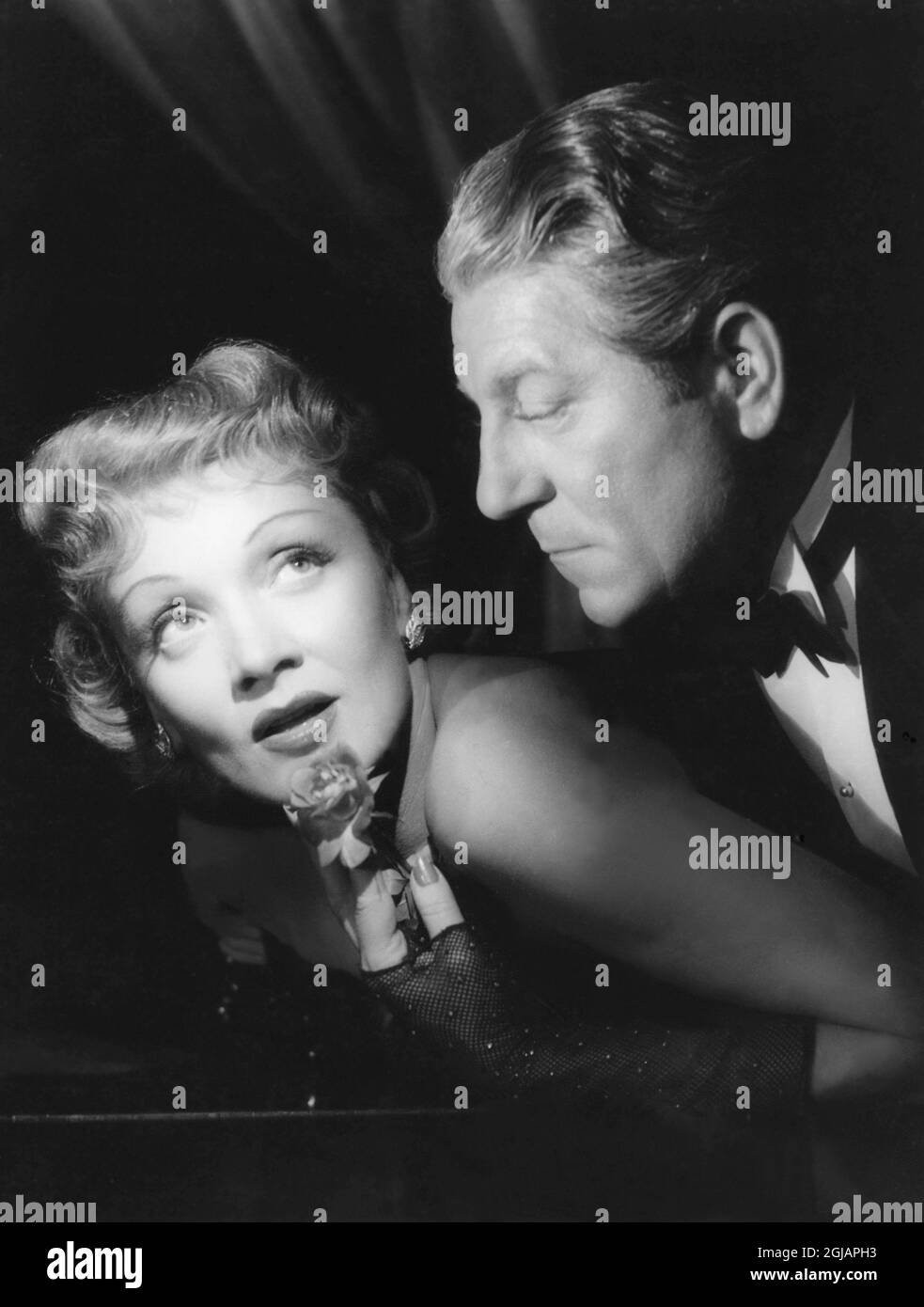 5891000 Martin Roumagnac, Regie Georges Lacombe, 1946 (Filmstill); (add.info.: Martin Roumagnac (The Room Upstairs) von Georges Lacombe mit Marlene Dietriche und Jean Gabin, 1946.); © Alcina; Diltz; . Stockfoto