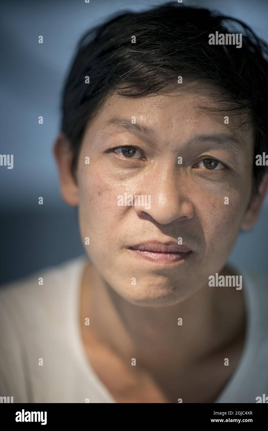 Danh Vo, Konzept- und Installationskünstler aus Dänemark Born i Vietnam Foto: Staffan Lowstedt / SVD / TT / Kod: 30312 Stockfoto