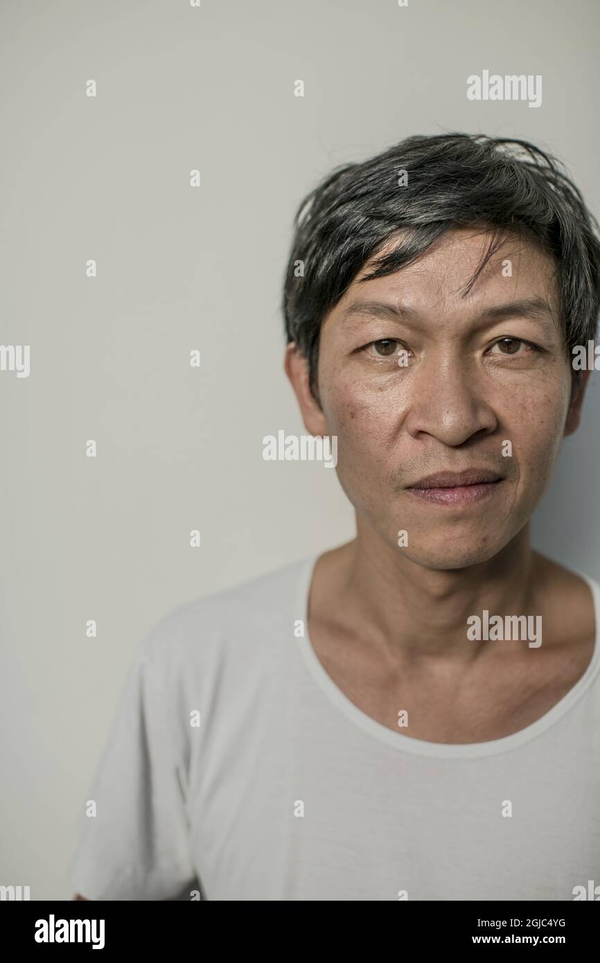 Danh Vo, Konzept- und Installationskünstler aus Dänemark Born i Vietnam Foto: Staffan Lowstedt / SVD / TT / Kod: 30312 Stockfoto