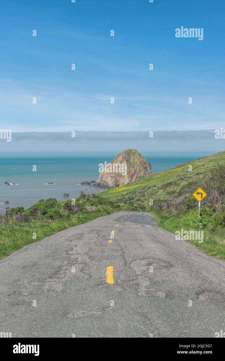 Kalifornien, Humboldt County, Lost Coast Stockfoto