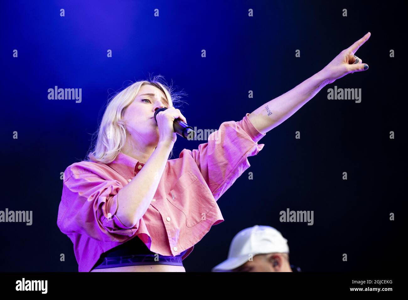 Vernonica Maggio im Konzert beim Way Out West Festival, Göteborg, Schweden, 2019-08-09 (c) DEROS ANDERS / Aftonbladet / TT * * * EXPRESSEN OUT * * * AFTONBLADET / 1620 Stockfoto