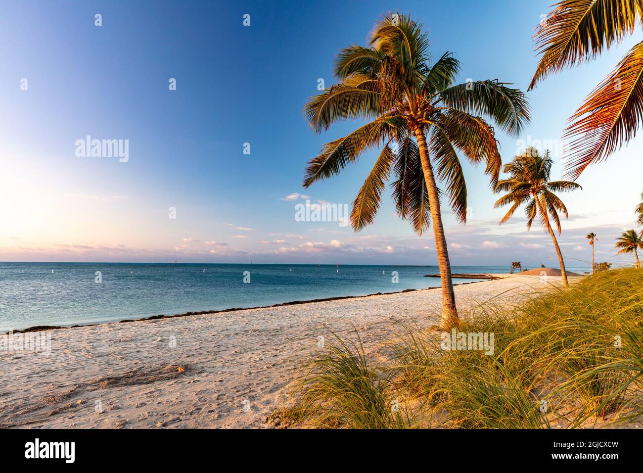 Sombrero Beach in Marathon, Florida, USA Stockfoto