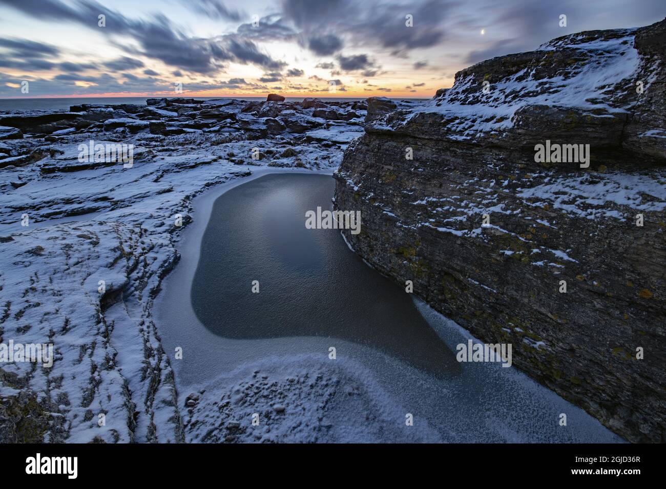 Landschaft Rauken Gotland Foto: Magnus Martinsson / TT / 2734 Stockfoto