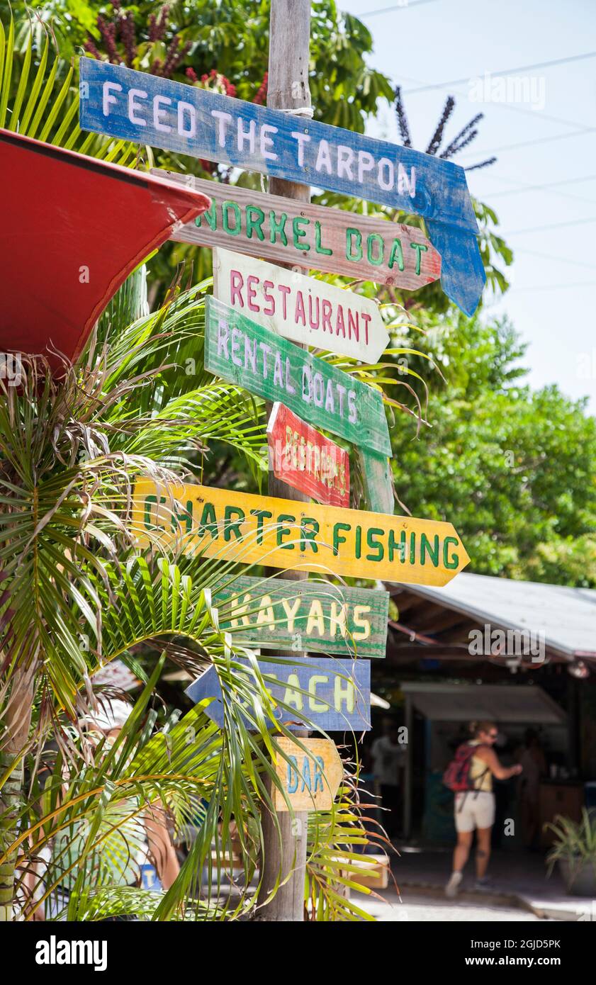 Robbie's von Islamorada in den Florida Keys. Stockfoto