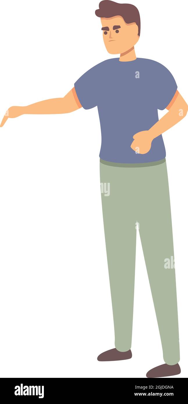 Cartoon-Vektor mit Diskriminierungs-Symbol. Gleichberechtigte Menschen. Unternehmenskultur Stock Vektor