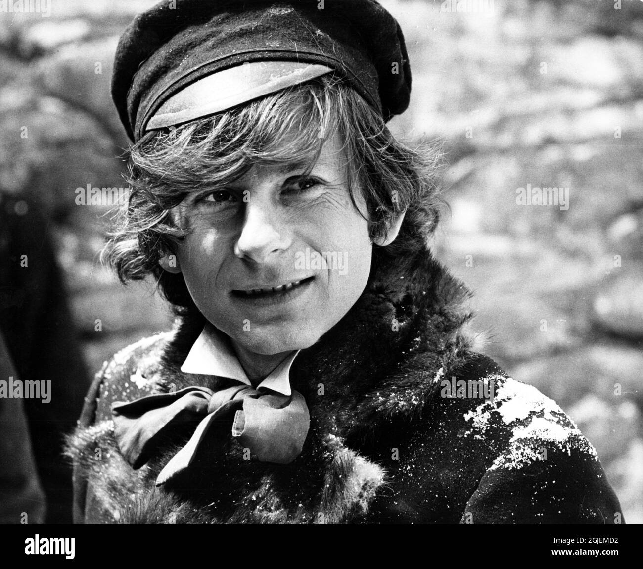 Der polnische Regisseur Roman Polanski spielt Alfred, Professor Abronsius Assistent, während er in England seinen Film „Tanz der Vampire“ drehte. Stockfoto