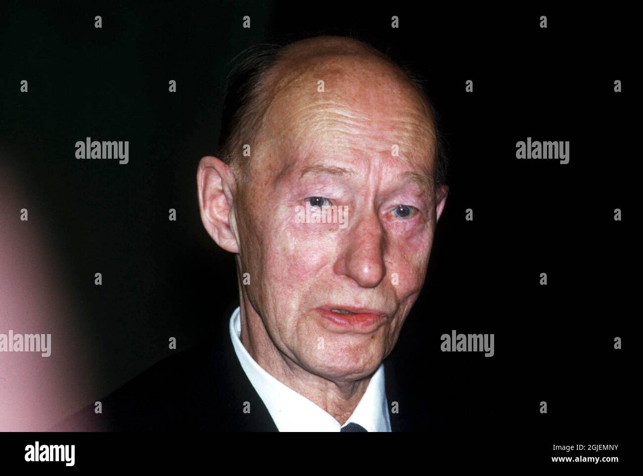 Eyvind Johnson erhielt 1974 den Nobelpreis für Literatur Stockfoto