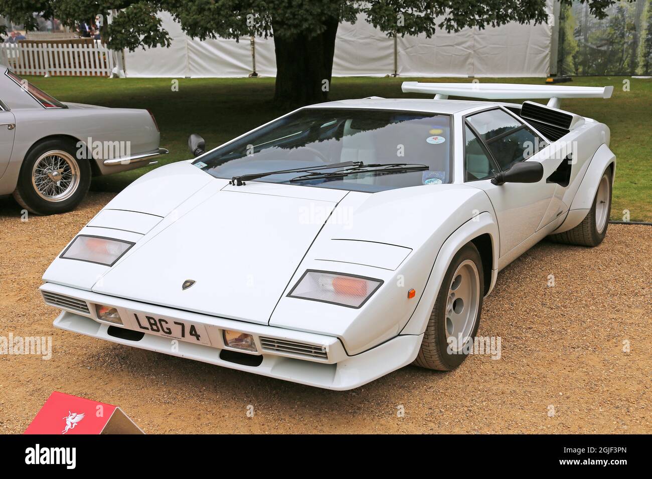 Lamborghini Countach LP 5000S (1984), Concours of Elegance 2021, Hampton Court Palace, London, Großbritannien, Europa Stockfoto