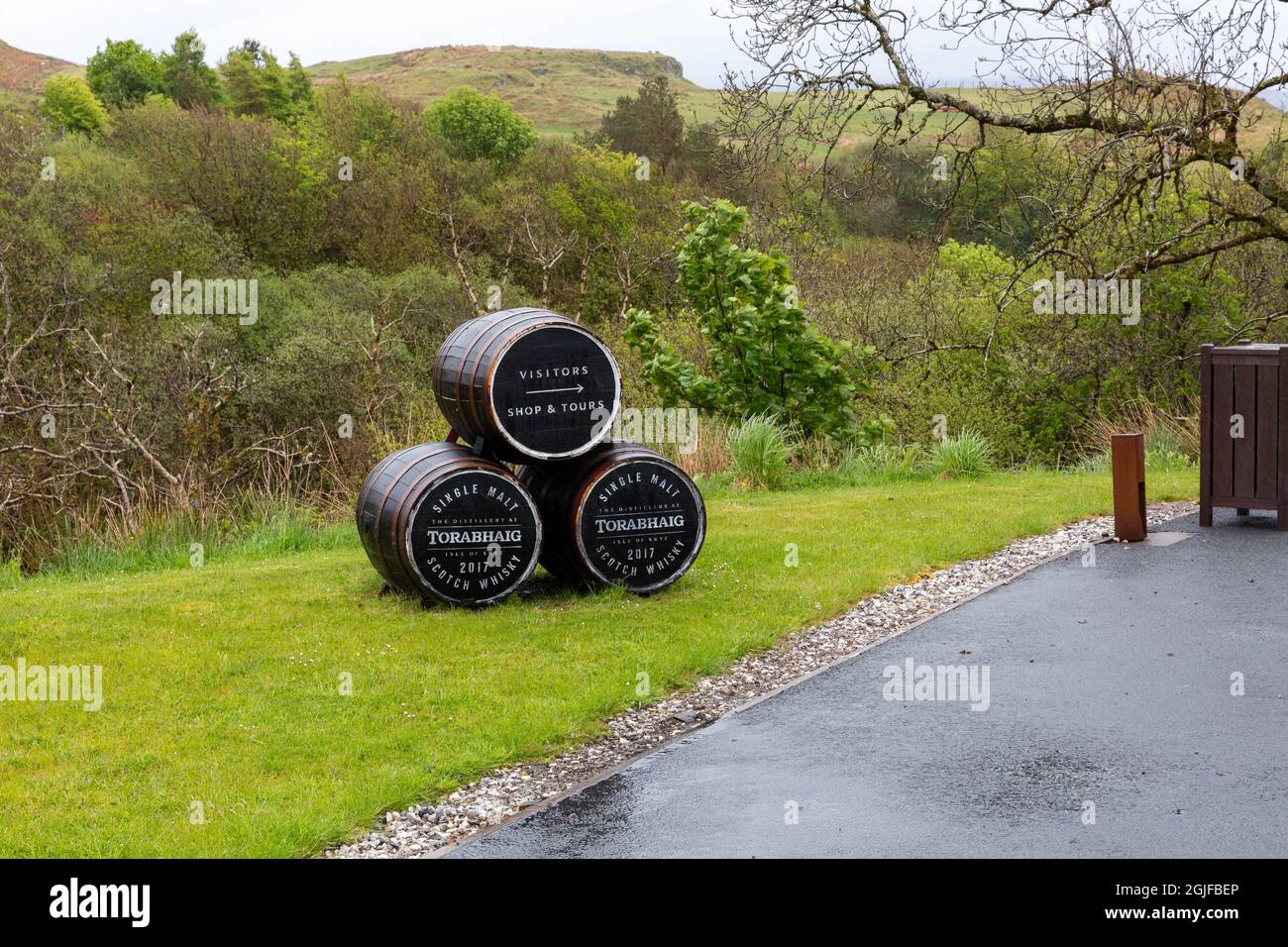 Torabhaig Distillery, Isle of Ske, Schottland Stockfoto