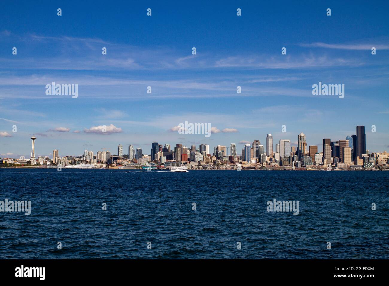 USA, Staat Washington, Seattle. Downtown Seattle Stadtbild. Stockfoto