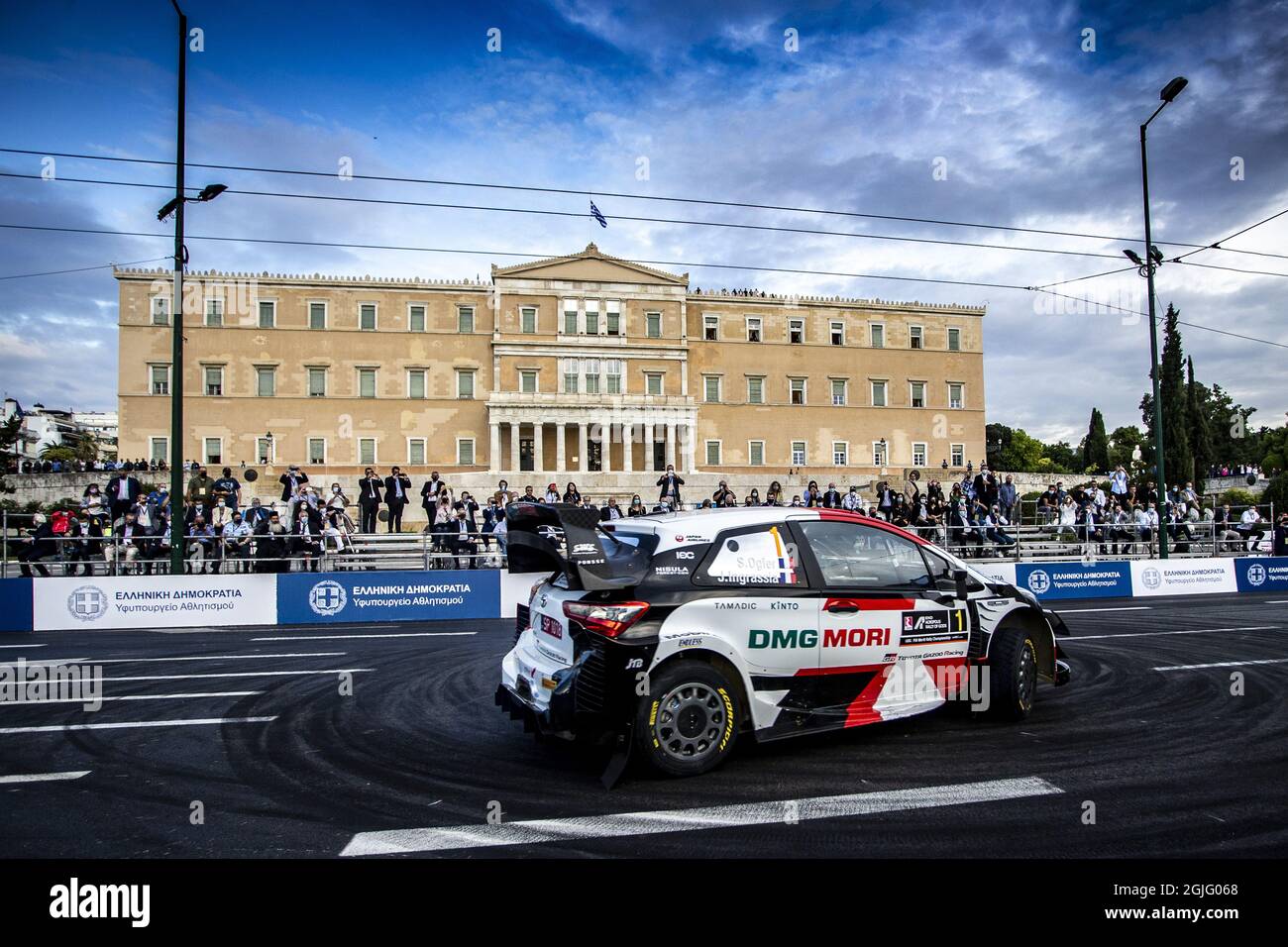 Akropolis-Rallye, Griechenland. , . 9. Runde der FIA WRC 2021, FIA World Rally Championship, vom 9. Bis 12. September 2021 in Lamia, Griechenland Credit: Independent Photo Agency/Alamy Live News Stockfoto