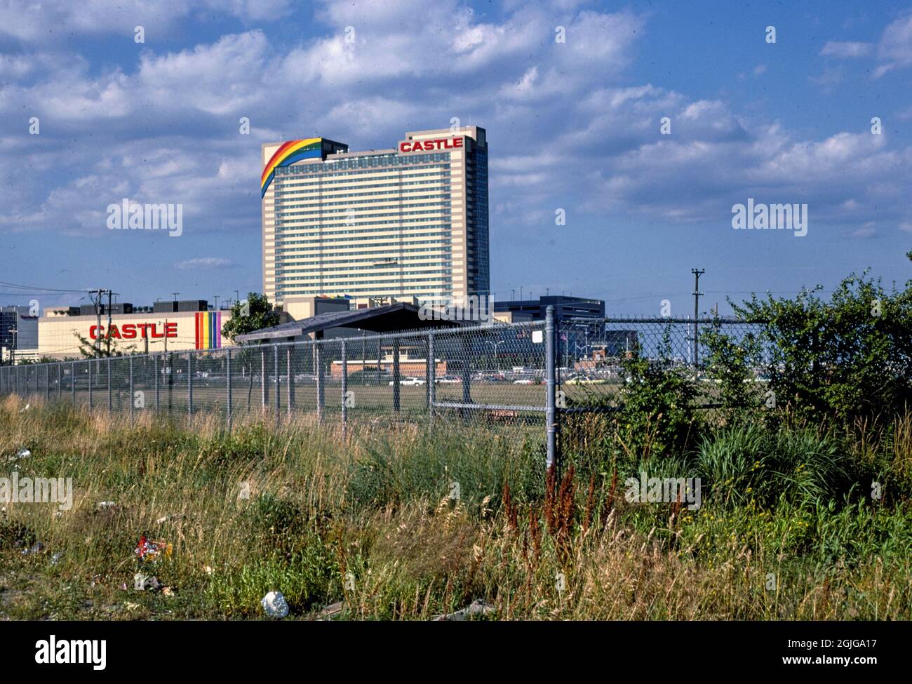 Trump Casino & Castle, Atlantic City, New Jersey, 1985 Stockfoto