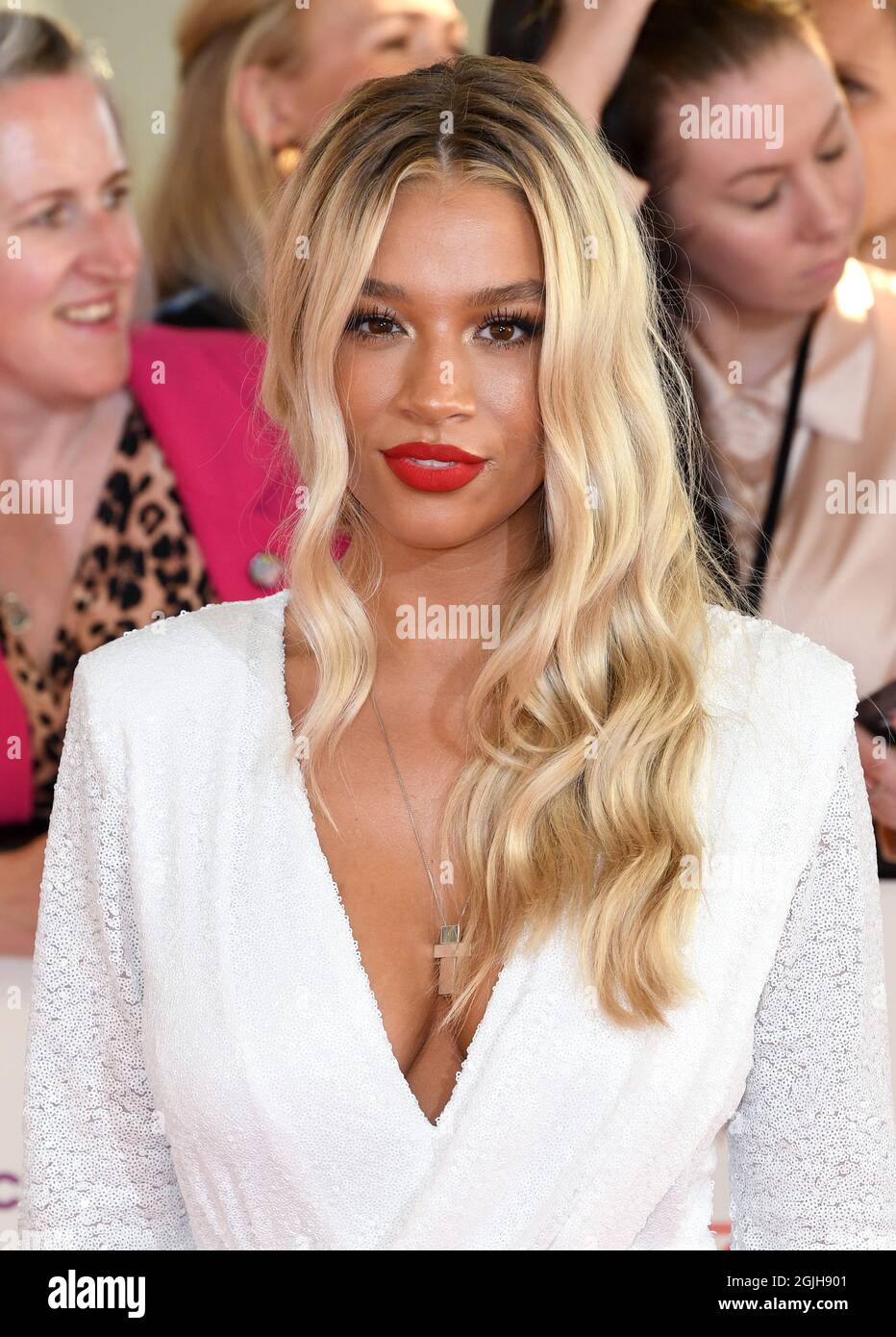 9. September 2021, London, Großbritannien Molly Rainford bei den National Television Awards 2021, O2 Arena, London. Quelle: Doug Peters/EMPICS/Alamy Live News Stockfoto