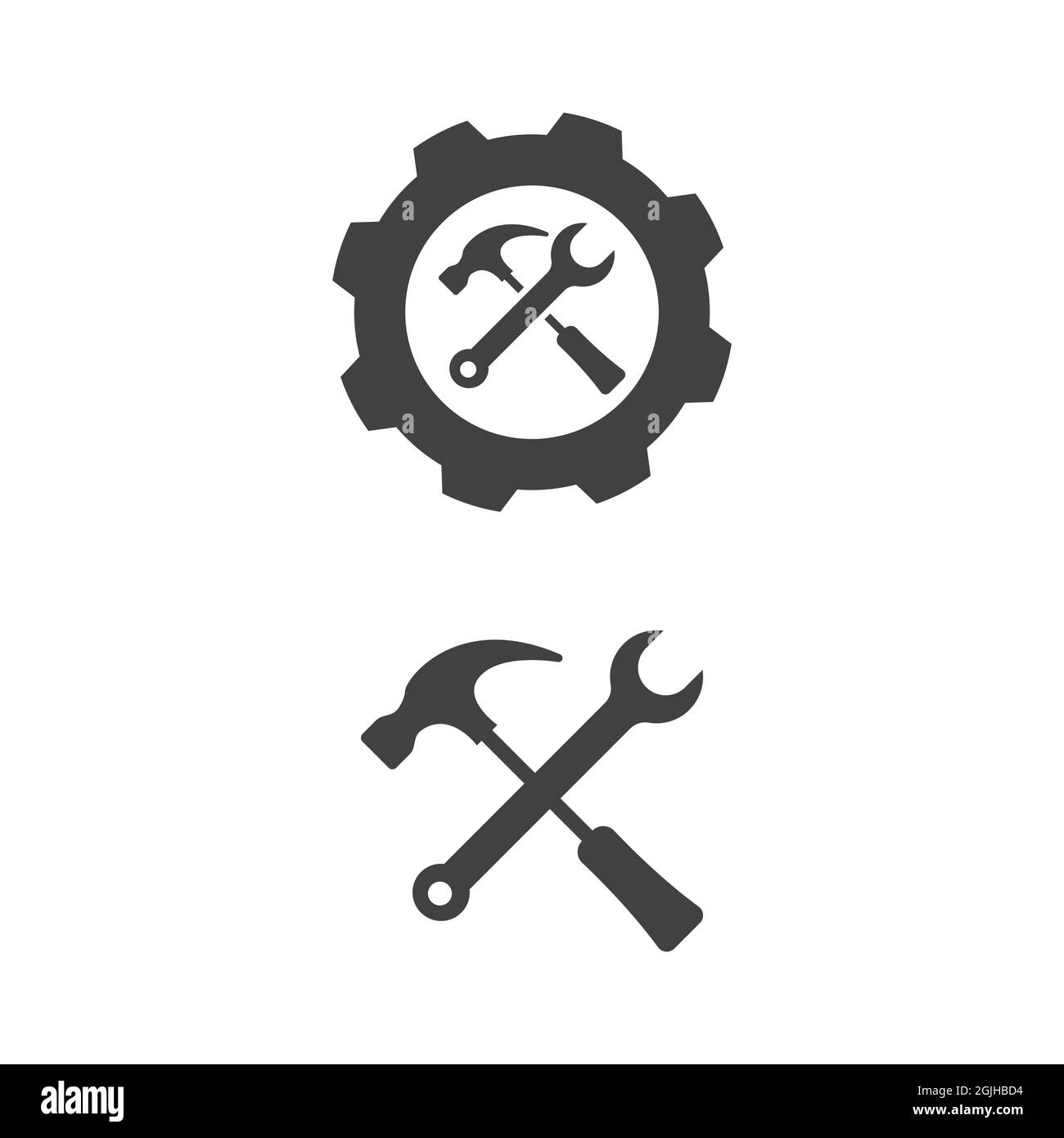 Werkzeug Vektor Symbol Design Illustration Vorlage Stockfoto