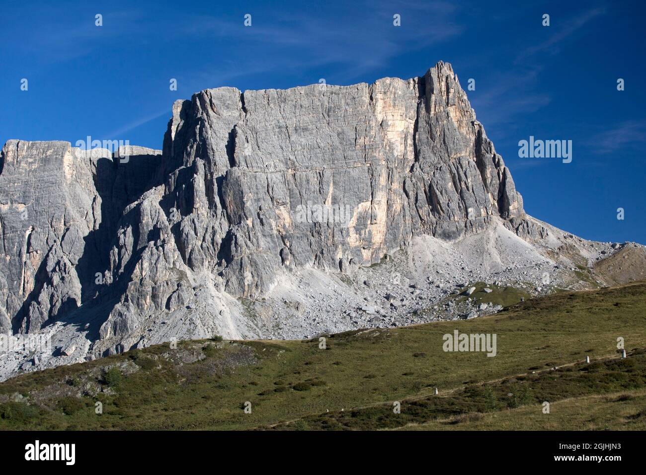 Cinque Torri, Cortina, Dolomiten, Italien Stockfoto