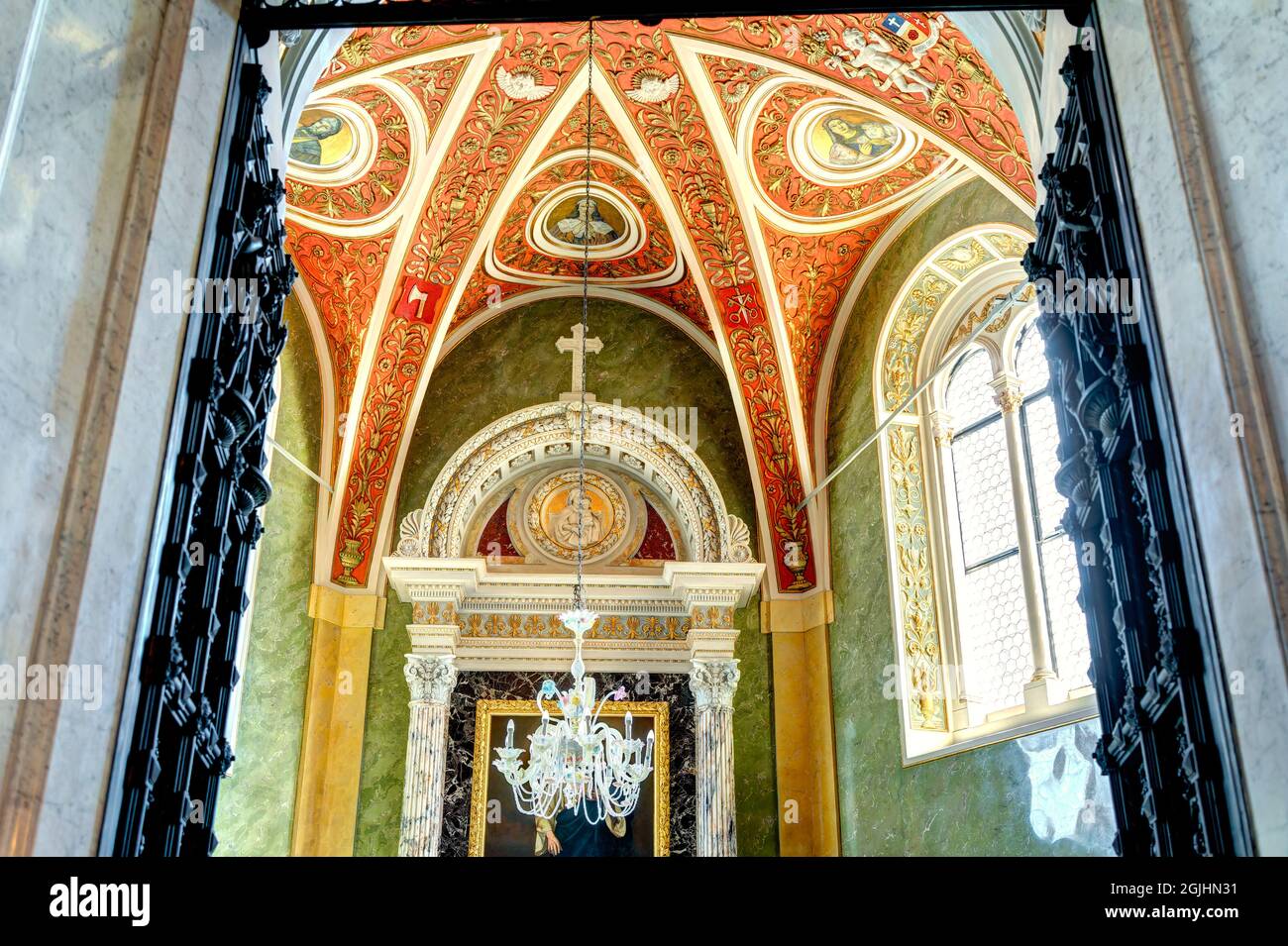 Poznan Cathdral Island, HDR-Bild Stockfoto
