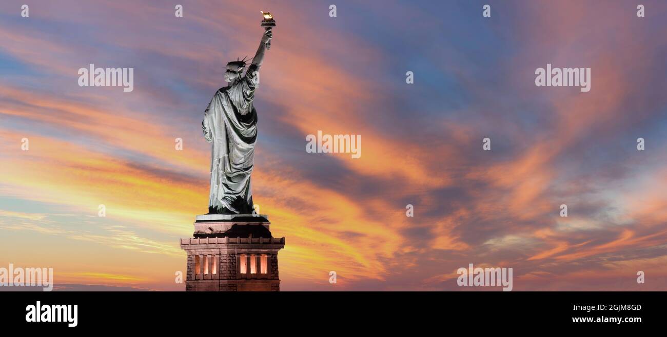 Statue of Liberty in New York City Stockfoto