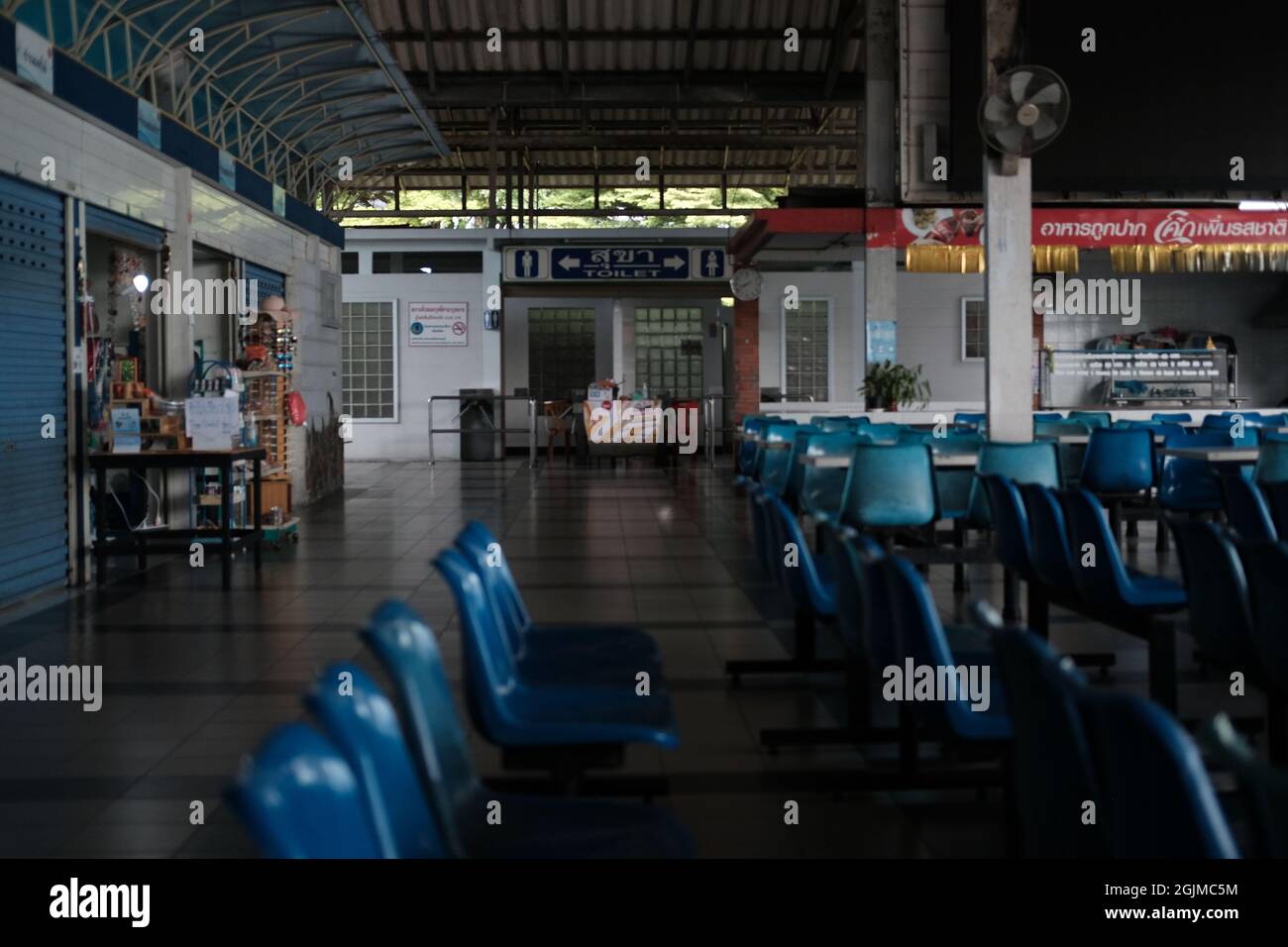 Pattaya Zum Busbahnhof Bangkok, North Pattaya Road, Pattaya Thailand Stockfoto