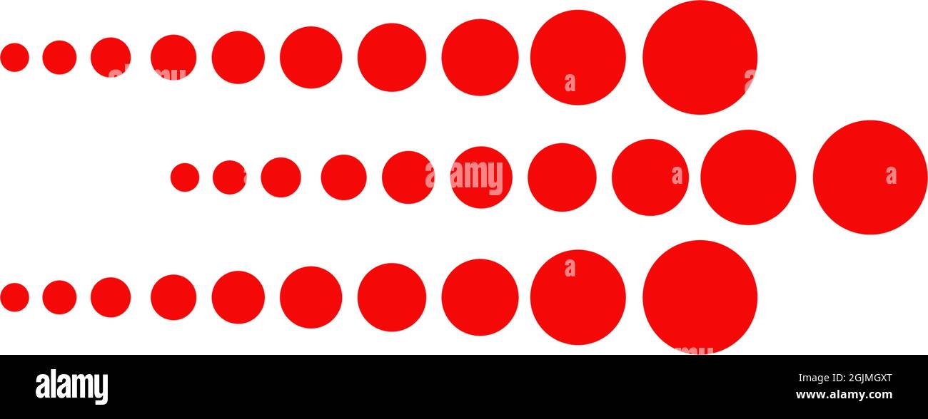 Grafik-Vorlage für das Design des Geschwindigkeitssymbols mit Vektorgrafik Stock Vektor