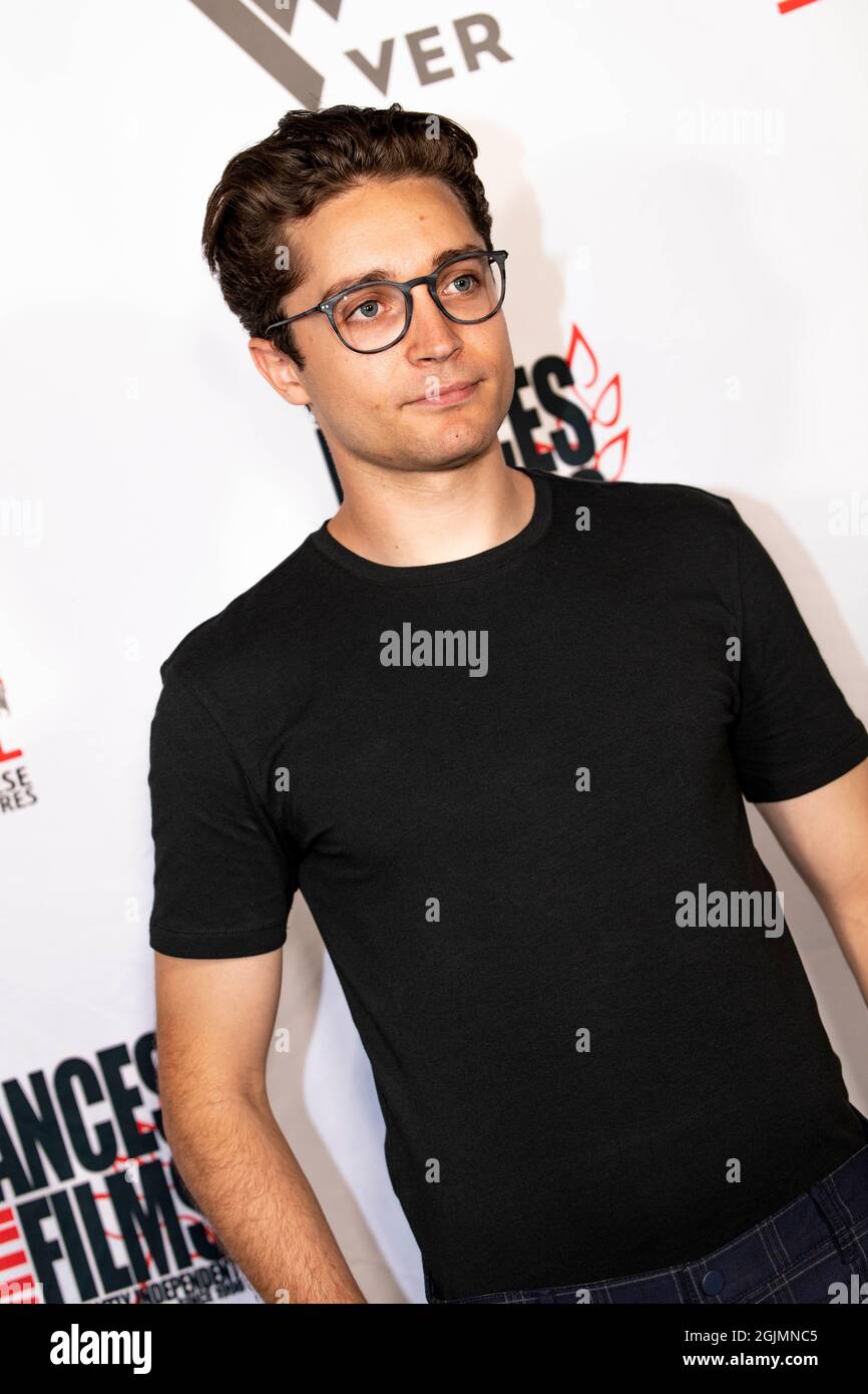Los Angeles, USA. September 2021. Max Corman nimmt am 24. Jährlichen Dances with Films Festival Teil Musikvideos Premiere von „Batman“ und „YGB Rappin“ All Fast“ von Max Corman am 10. September 2021 im TCL Chinese Theatre, Los Angeles, CA Quelle: Eugene Powers/Alamy Live News Stockfoto