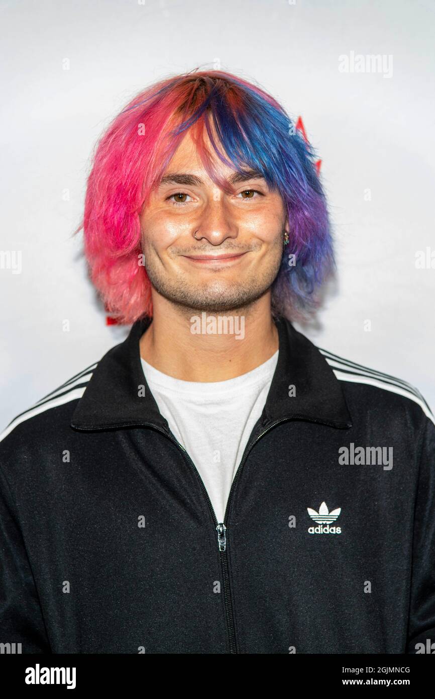 Los Angeles, USA. September 2021. Jamie Calder nimmt am 24. Jährlichen Dances with Films Festival Teil Musikvideos Premiere von „Batman“ und „YGB Rappin“ All Fast“ von Max Corman am 10. September 2021 im TCL Chinese Theatre, Los Angeles, CA Quelle: Eugene Powers/Alamy Live News Stockfoto