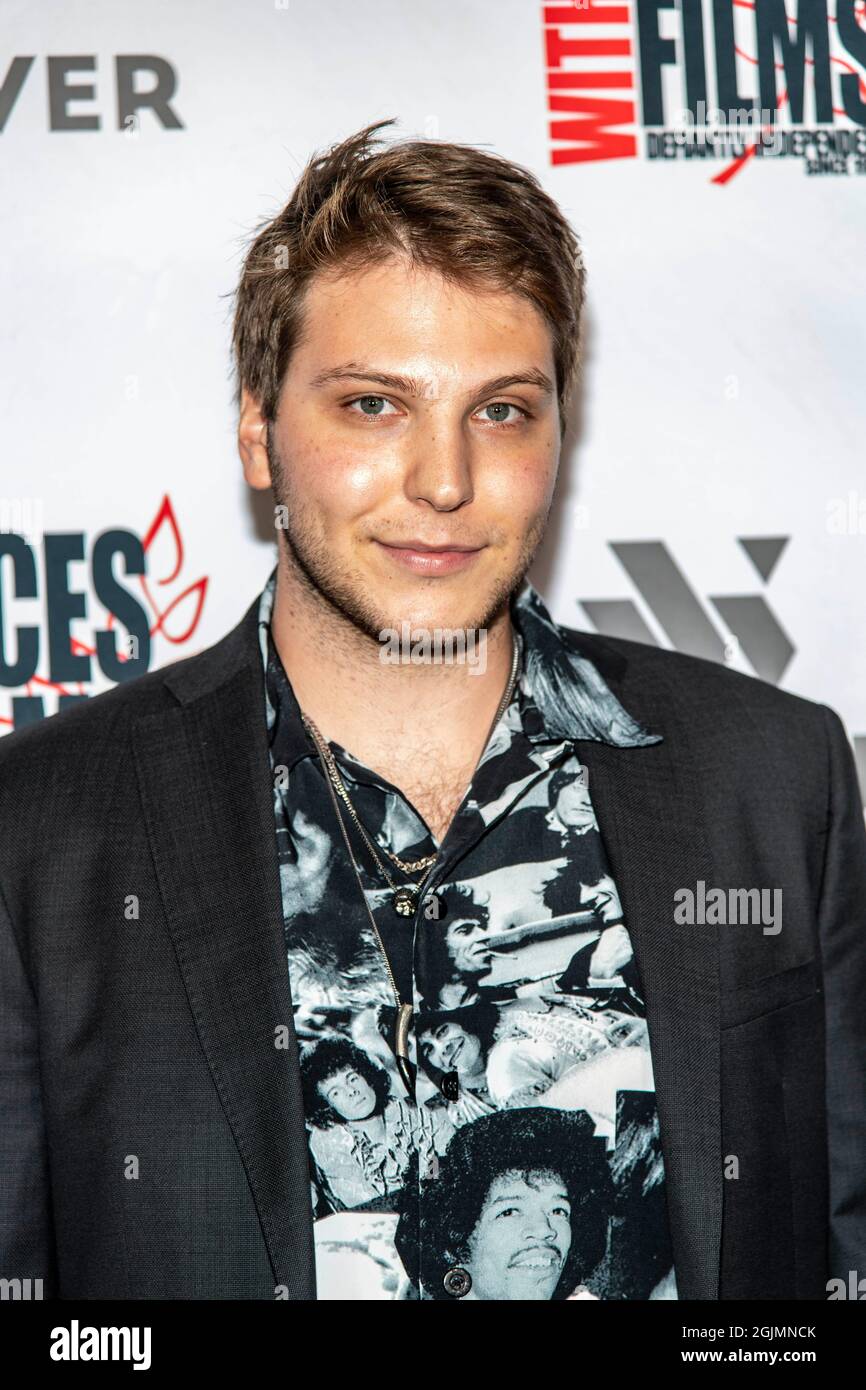 Los Angeles, USA. September 2021. Jacob Sweet nimmt am 24. Jährlichen Dances with Films Festival Teil Musikvideos Premiere von „Batman“ und „YGB Rappin’ All Fast“ von Max Corman am 10. September 2021 im TCL Chinese Theatre, Los Angeles, CA Credit: Eugene Powers/Alamy Live News Stockfoto