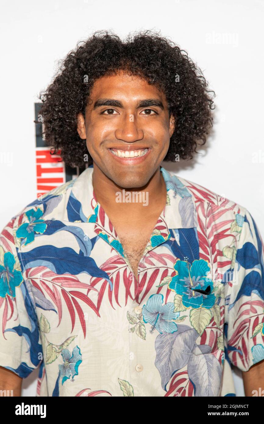 Los Angeles, USA. September 2021. Jose Serrano nimmt am 24. Jährlichen Dances with Films Festival Teil Musikvideos Premiere von „Batman“ und „YGB Rappin“ All Fast“ von Max Corman am 10. September 2021 im TCL Chinese Theatre, Los Angeles, CA Credit: Eugene Powers/Alamy Live News Stockfoto