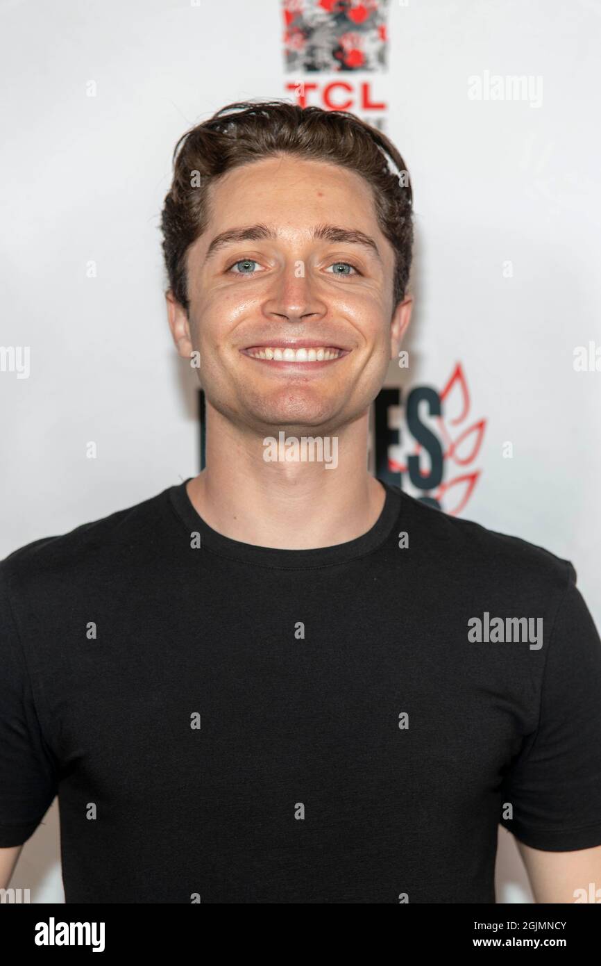 Los Angeles, USA. 10. Sep, 2021. Besuchen Sie das 24. Jährliche Dances with Films Festival Music Videos Premiere „Batman“ und „YGB Rappin’ All Fast“ von Max Corman am 10. September 2021 im TCL Chinese Theatre, Los Angeles, CA Credit: Eugene Powers/Alamy Live News Stockfoto