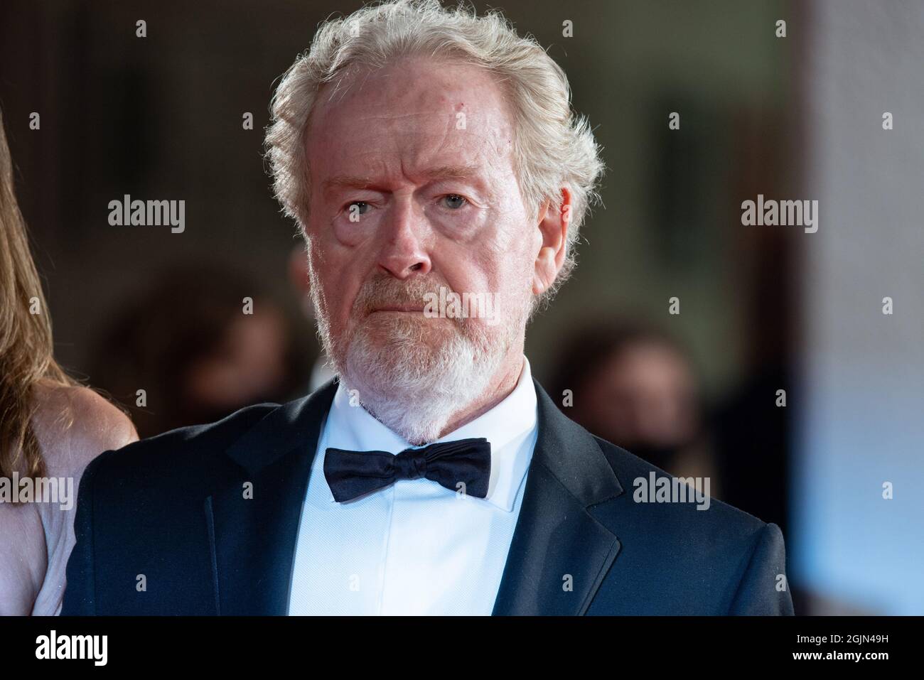Ridley Scott kommt zur Vorführung des Films „das letzte Duell“, der am 10. September 2021 während des 78. Venice Film Fest außer Konkurrenz gestellt wurde Stockfoto