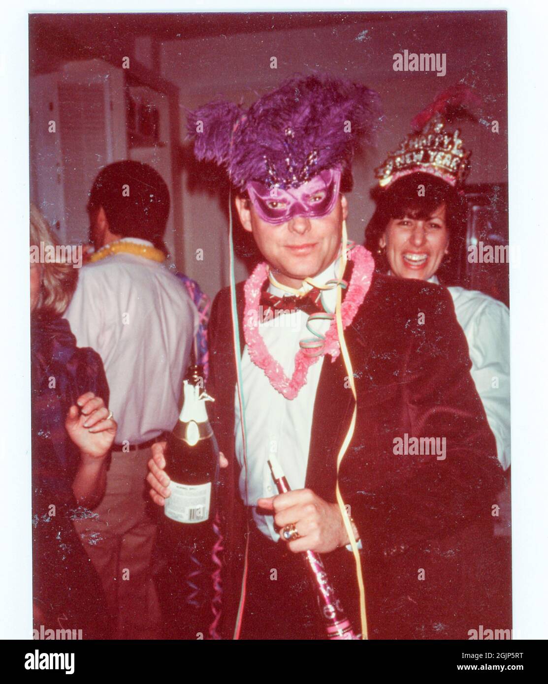 Polaroid-Momentaufnahme im Retro-Stil des 20. Jahrhunderts, USA Stockfoto