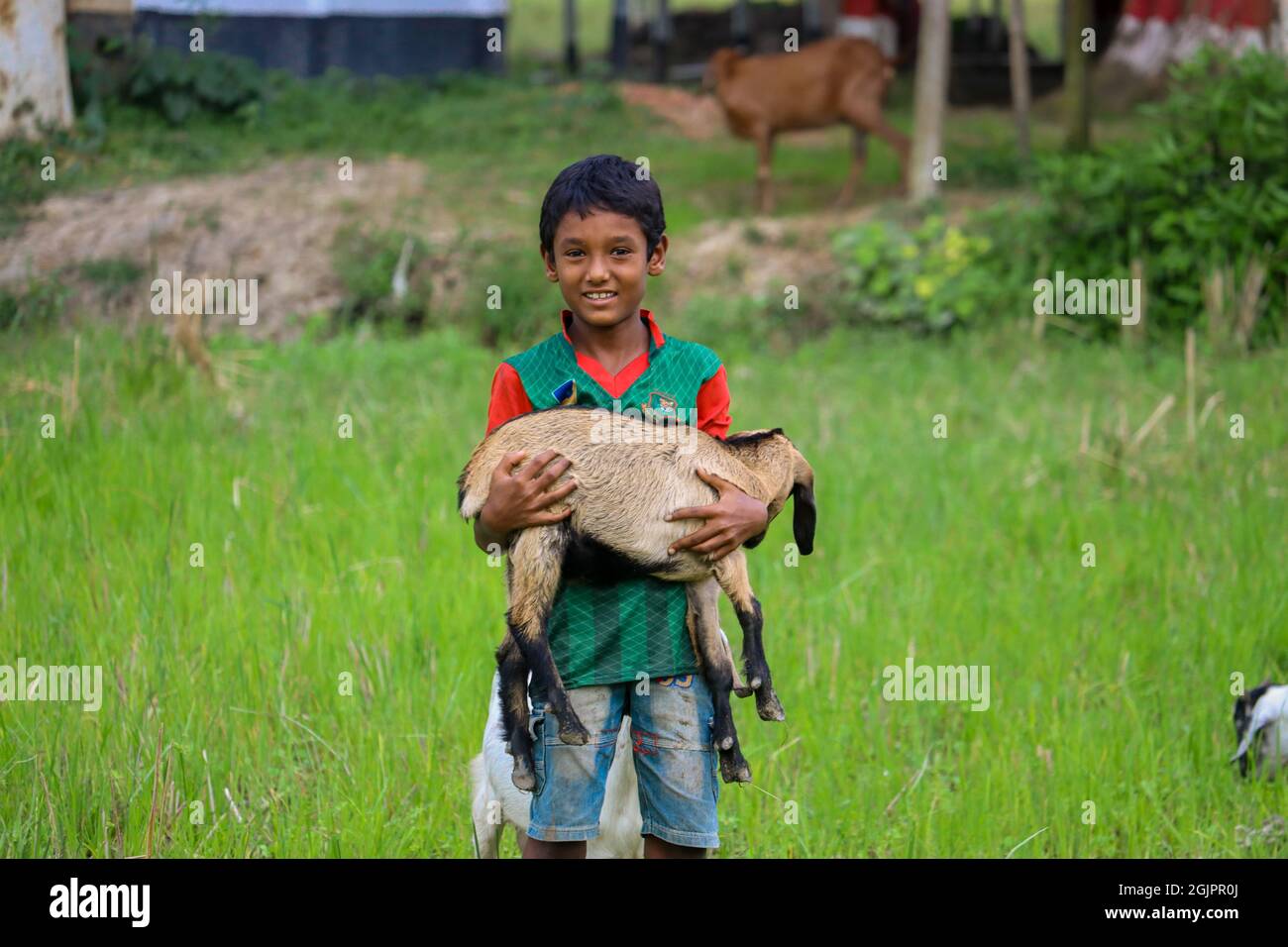 Der schönste wunderschöne Cowboy in bangladesch Stockfoto