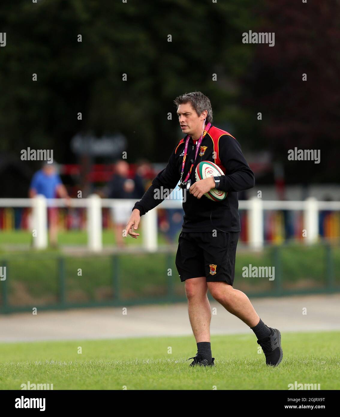 Carmarthen Quins RFC / Cardiff RFC 2021 Stockfoto