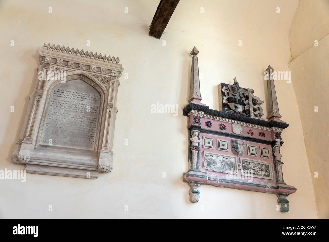 St. Andrew's Church, Helion Bumpstead, Essex, Großbritannien Stockfoto