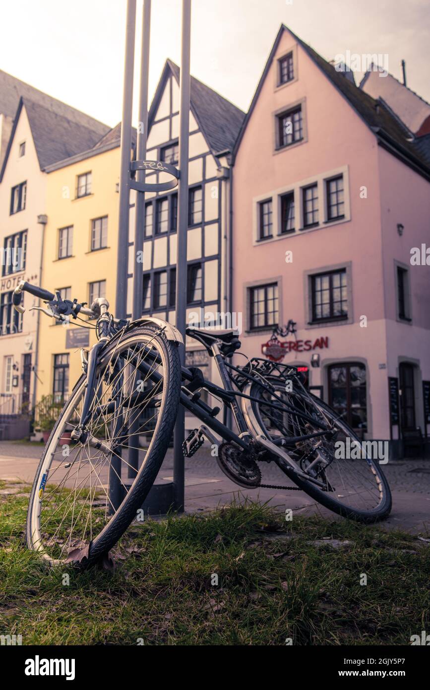 Köln Architektur, Deutschland, Stadtbild, Kunst, Rhein, Historische Stadt Stockfoto