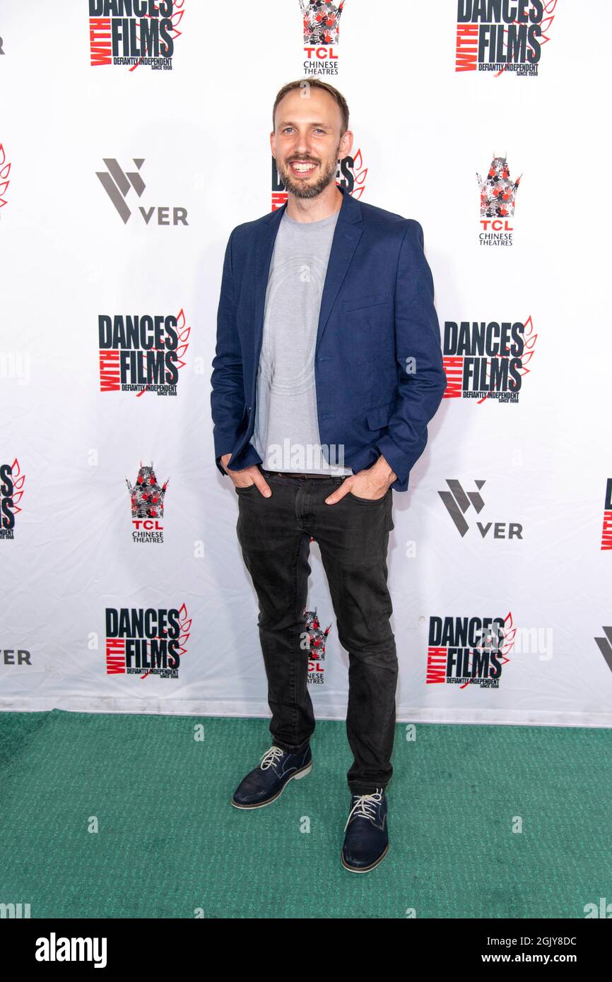 Los Angeles, USA. September 2021. Luke Shock nimmt am 24. Jährlichen Dances with Films Festival Teil Musikvideos Premiere von „Bleeding Audio“ nach Spielen im TCL Chinese Theatre, Los Angeles, CA am 11. September 2021 Quelle: Eugene Powers/Alamy Live News Stockfoto