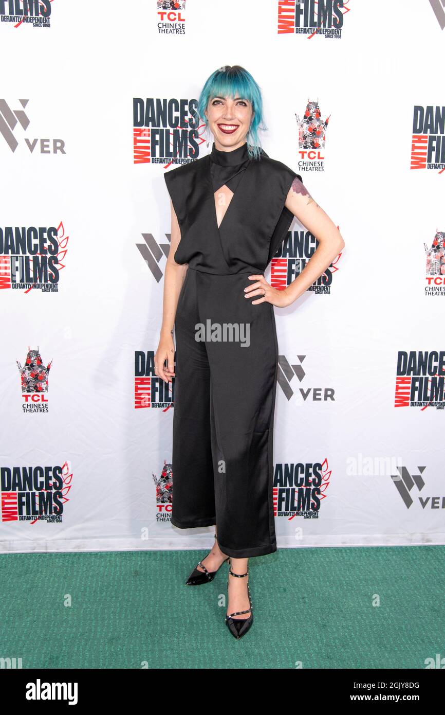 Los Angeles, USA. September 2021. Chelsea Christer nimmt am 24. Jährlichen Dances with Films Festival Teil Musikvideos Premiere von „Bleeding Audio“ nach Spielen im TCL Chinese Theatre, Los Angeles, CA am 11. September 2021 Quelle: Eugene Powers/Alamy Live News Stockfoto