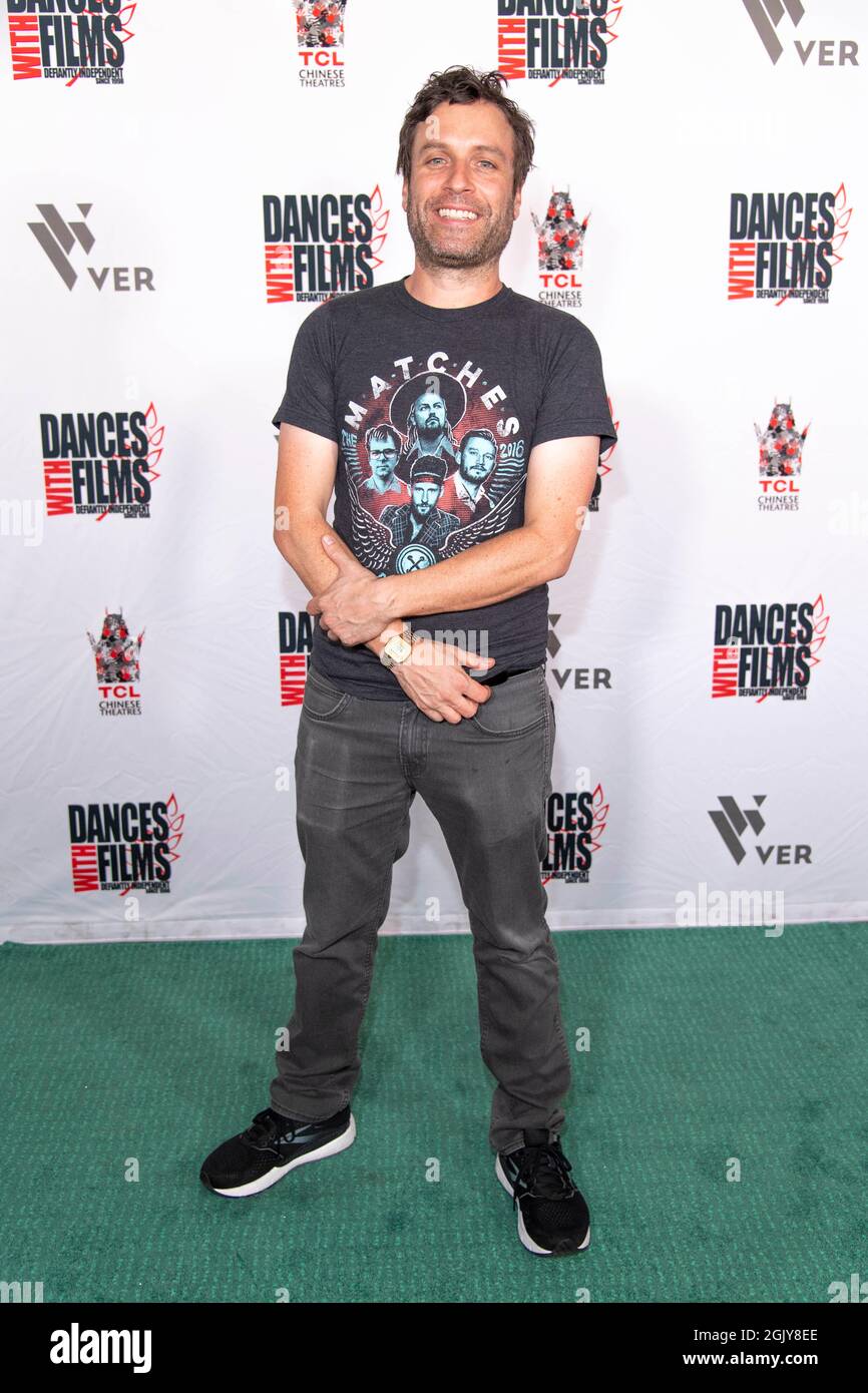 Los Angeles, USA. September 2021. Ben Young nimmt am 24. Jährlichen Dances with Films Festival Teil Musikvideos Premiere von „Bleeding Audio“ nach Spielen im TCL Chinese Theatre, Los Angeles, CA am 11. September 2021 Quelle: Eugene Powers/Alamy Live News Stockfoto